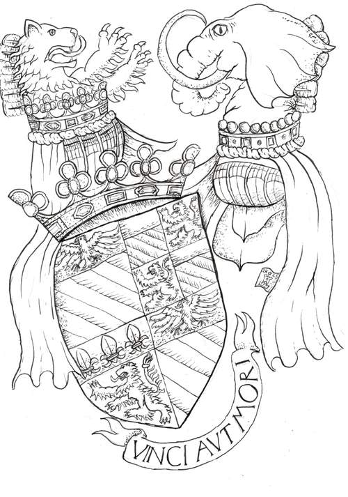 The arms of blahsd.
