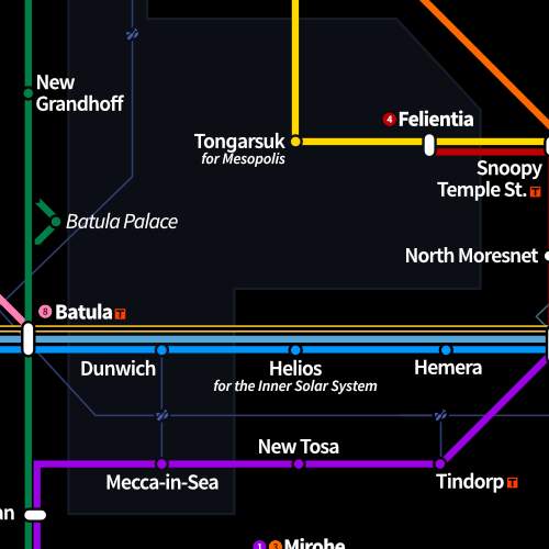 A subway map for a Minecraft server.